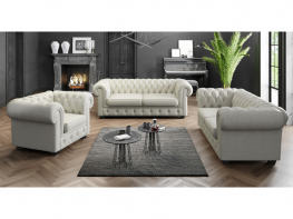 Odinių baldų komplektas CHESTERFIELD